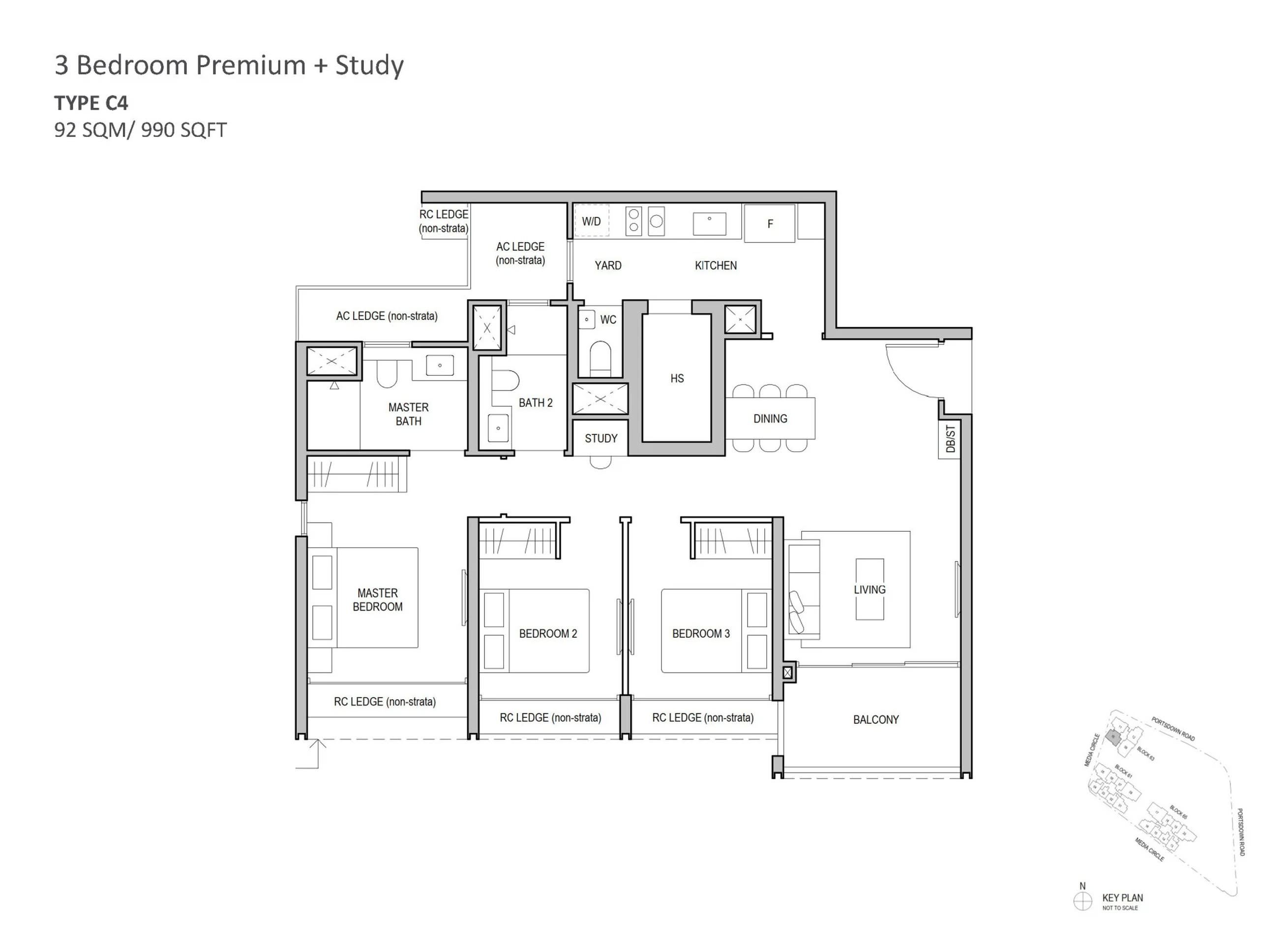 Bloomsbury Residences floorplan